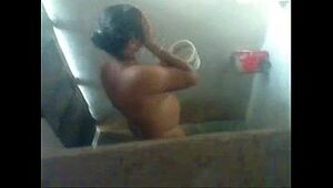 tamil mami bathtub