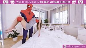 VRBangers.com Spider-Man: Gonzo Parody with killer nubile Gina Gerson